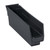 Black Economy Shelf Bin - 12'' x 3'' x 4'' - Case of 36 (11.625 in W x 4 in D x 2.75 in H)