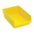 Yellow Economy Shelf Bin - 12'' x 8'' x 4'' - Case of 20 (11.625 in W x 4 in D x 8.375 in H)