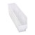 Clear Economy Shelf Bin - 18'' x 4'' x 6'' - Case of 20 (17.875 in W x 6 in D x 4.125 in H)