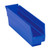Blue Economy Shelf Bin - 12'' x 3'' x 4'' - Case of 36 (11.625 in W x 4 in D x 2.75 in H)
