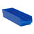 Blue Economy Shelf Bin - 18'' x 7'' x 4'' - Case of 20 (17.875 in W x 4 in D x 6.625 in H)