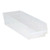 Clear Economy Shelf Bin - 18'' x 7'' x 4'' - Case of 20 (17.875 in W x 4 in D x 6.625 in H)
