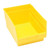Yellow Economy Shelf Bin - 12'' x 8'' x 6'' - Case of 20 (11.625 in W x 6 in D x 8.375 in H)