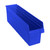 Blue Economy Shelf Bin - 24'' x 7'' x 8'' - Case of 8 (23.625 in W x 8 in D x 6.625 in H)