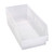 Clear Economy Shelf Bin - 18'' x 8'' x 6'' - Case of 10 (17.875 in W x 6 in D x 8.375 in H)