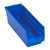 Blue Economy Shelf Bin - 12'' x 4'' x 4'' - Case of 36 (11.625 in W x 4 in D x 4.125 in H)