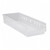 Clear Economy Shelf Bin - 24'' x 4'' x 4'' - Case of 20 (23.625 in W x 4 in D x 8.375 in H)