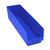 Blue Economy Shelf Bin - 24'' x 7'' x 6'' - Case of 8 (23.625 in W x 6 in D x 6.625 in H)