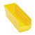 Yellow Economy Shelf Bin - 12'' x 4'' x 4'' - Case of 36 (11.625 in W x 4 in D x 4.125 in H)