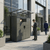 Outdoor 20 opening corporate mail and package smart locker system view 3
