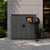 Outdoor 20 opening corporate mail and package smart locker system view 4
