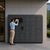 Outdoor 36 opening corporate mail and package smart locker system view 2