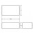 3 Gallon Rectangle Plastic Tank, 9'' Wide x 16.38'' Deep x 5.25'' High