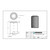 20 Gallon Vertical Storage Tank, 16'' Diameter x 28'' High