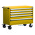 5-Drawer Heavy-Duty Mobile Drawer Cabinet 48'' W x 27D - R5BHG-3012