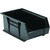 Black Ultra Stack and Hang Bins 13.63'' W x 8.25'' D x 6'' H - Case of 12 (13.63 in W x 6 in D x 8.25 in H)