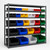 Green Ultra Stack and Hang Bins 14.75'' W x 16.5'' D x 7'' H - Case of 6 - alternate view (14.75 in W x 7 in D x 16.5 in