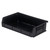Black Ultra Stack and Hang Bins 7.38'' W x 11'' D x 3'' H - Case of 8 (7.38 in W x 3 in D x 11 in H)