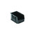 Black Ultra Stack and Hang Bins 9.25'' W x 6'' D x 5'' H - Case of 12 (9.25 in W x 5 in D x 6 in H)