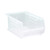 Clear Ultra Stack and Hang Bins 13.63'' W x 8.25'' D x 6'' H - Case of 12 (13.63 in W x 6 in D x 8.25 in H)