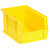 Yellow Ultra Stack and Hang Bins 9.25'' W x 6'' D x 5'' H - Case of 12 (9.25 in W x 5 in D x 6 in H)