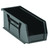 Black Ultra Stack and Hang Bins 10.88'' W x 4.13'' D x 4'' H - Case of 12 (10.88 in W x 4 in D x 4.13 in H)