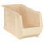 Ivory Ultra Stack and Hang Bins 18'' W x 8.25'' D x 9'' H - Case of 6 (18 in W x 9 in D x 8.25 in H)