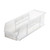 Clear Ultra Stack and Hang Bins 18'' W x 5.5'' D x 5'' H - Case of 12 (18 in W x 5 in D x 5.5 in H)