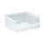 Clear Ultra Stack and Hang Bins 10.88'' W x 11'' D x 5'' H - Case of 6 (10.88 in W x 5 in D x 11 in H)