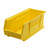 Yellow Ultra Stack and Hang Bins 18'' W x 8.25'' D x 7'' H - Case of 6 (18 in W x 7 in D x 8.25 in H)