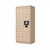 Library Patron Smart Locker System with 16 Openings - open position (34 in W x 80 in D x 24 in H)