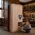Library Patron Smart Locker System with 16 Openings - open position (34 in W x 80 in D x 24 in H)
