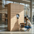 Library Patron Smart Locker System with 26 Openings - open position (50 in W x 80 in D x 24 in H)