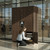 Library Patron Smart Locker System with 26 Openings - open position (50 in W x 80 in D x 24 in H)