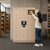 Library Patron Smart Locker System with 26 Openings - open position (50 in W x 80 in D x 24 in H)