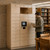 Library Patron Smart Locker System with 26 Openings - open position (50 in W x 80 in D x 24 in H)