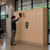 Library Patron Smart Locker System with 46 Openings - open position (82 in W x 80 in D x 24 in H)
