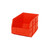 Orange Stackable Shelf Bin 12'' L x 8.25'' W x 7'' H Case of 6 (12 in W x 7 in D x 8.25 in H)