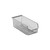 Chrome Ultra Mesh Stack and Hang Bin 11'' D x 4.75'' W x 4'' H Case of 20 (11 in W x 4 in D x 4.75 in H)