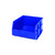 Blue Stackable Shelf Bin 12'' L x 11'' W x 7'' H Case of 6 (12 in W x 7 in D x 11 in H)