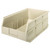 Ivory Stackable Shelf Bin 18'' L x 11'' W x 7'' H Case of 6 (18 in W x 7 in D x 11 in H)