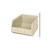 Ivory Stackable Shelf Bin 14'' L x 11'' W x 7'' H Case of 6 (14 in W x 7 in D x 11 in H)