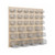 Chrome Ultra Mesh Stack and Hang Bin 10.5'' D x 8'' W x 7'' H Case of 10 - alternate view (10.5 in W x 7 in D x 8 in H)