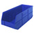Blue Stackable Shelf Bin 20.5'' L x 8.25'' W x 7'' H Case of 6 (20.5 in W x 7 in D x 8.25 in H)