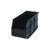Black Stackable Shelf Bin 14'' L x 6'' W x 7'' H Case of 6 (14 in W x 7 in D x 6 in H)