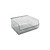 Chrome Ultra Mesh Stack and Hang Bin 14.5'' D x 16.25'' W x 7'' H Case of 5 (14.5 in W x 7 in D x 16.25 in H)