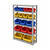 Red QuickPick Double Sided Bin 12.5'' L x 6.63'' W x 5'' H Case of 20 - alternate view (12.5 in W x 5 in D x 6.625 in H)