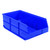 Blue Stackable Shelf Bin 20.5'' L x 11'' W x 7'' H Case of 6 (20.5 in W x 7 in D x 11 in H)