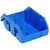 Blue QuickPick Double Sided Bin 12.5'' L x 8.38'' W x 5'' H Case of 20 (12.5 in W x 5 in D x 8.375 in H)