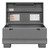 Steel Jobsite Storage Box with Lockable Lid, 5 Cubic Feet - detail view (19 in W x 17.8125 in D x 32 in H)
